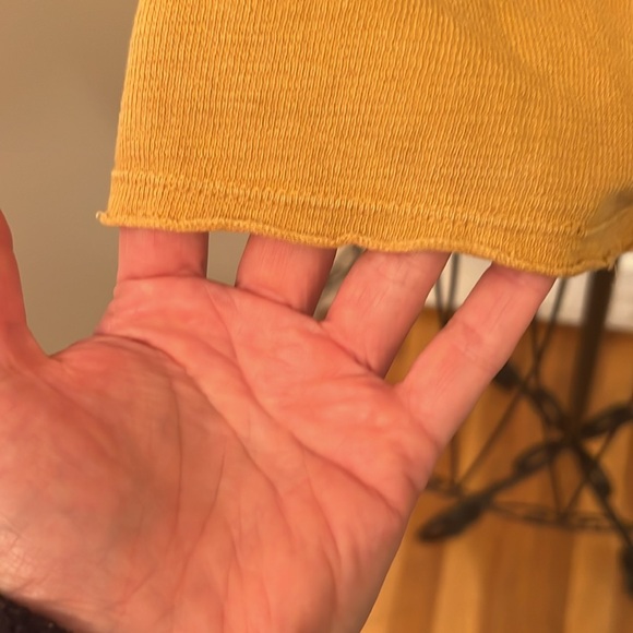 Universal Thread Cropped Henley-Sz L - Picture 4 of 7